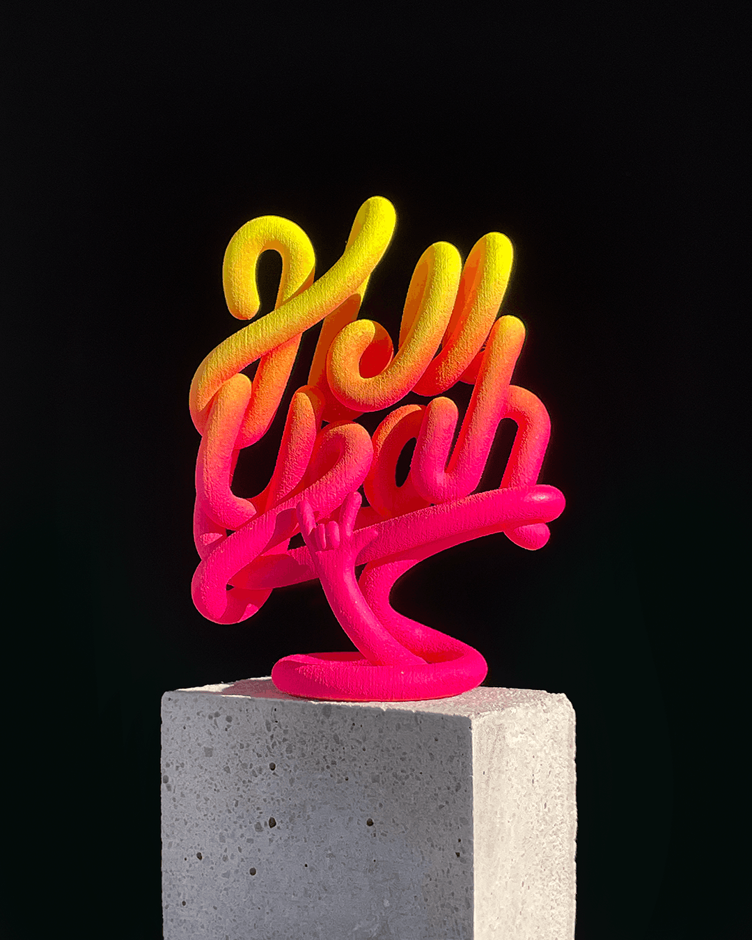 Hell Yeah Sculpture - Marc Urtasun