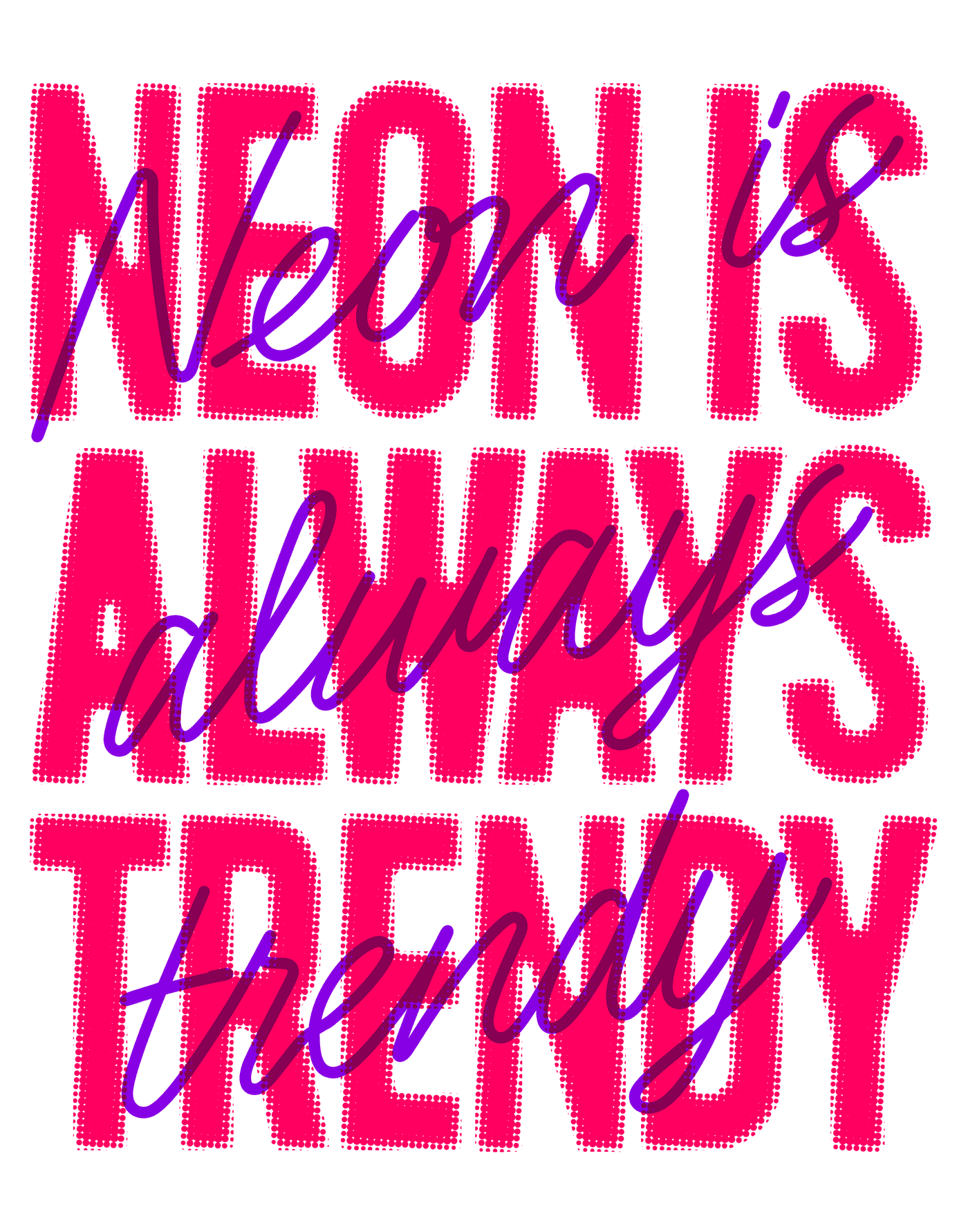 Neon is Always Trendy - Marc Urtasun