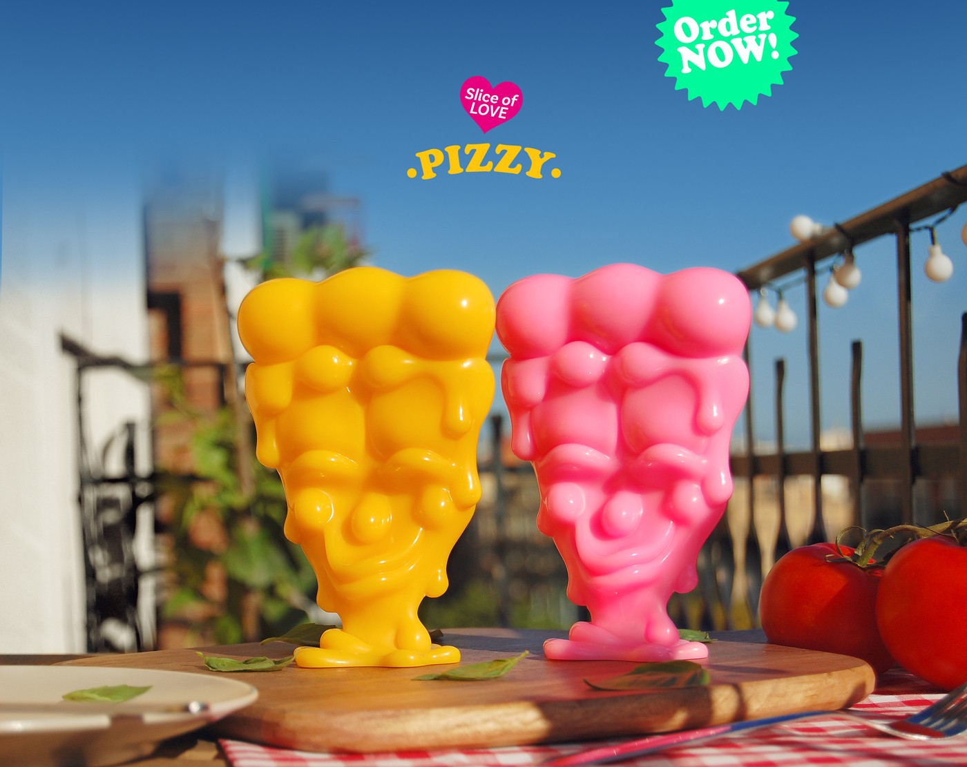 Pizzy Art Toy - Marc Urtasun