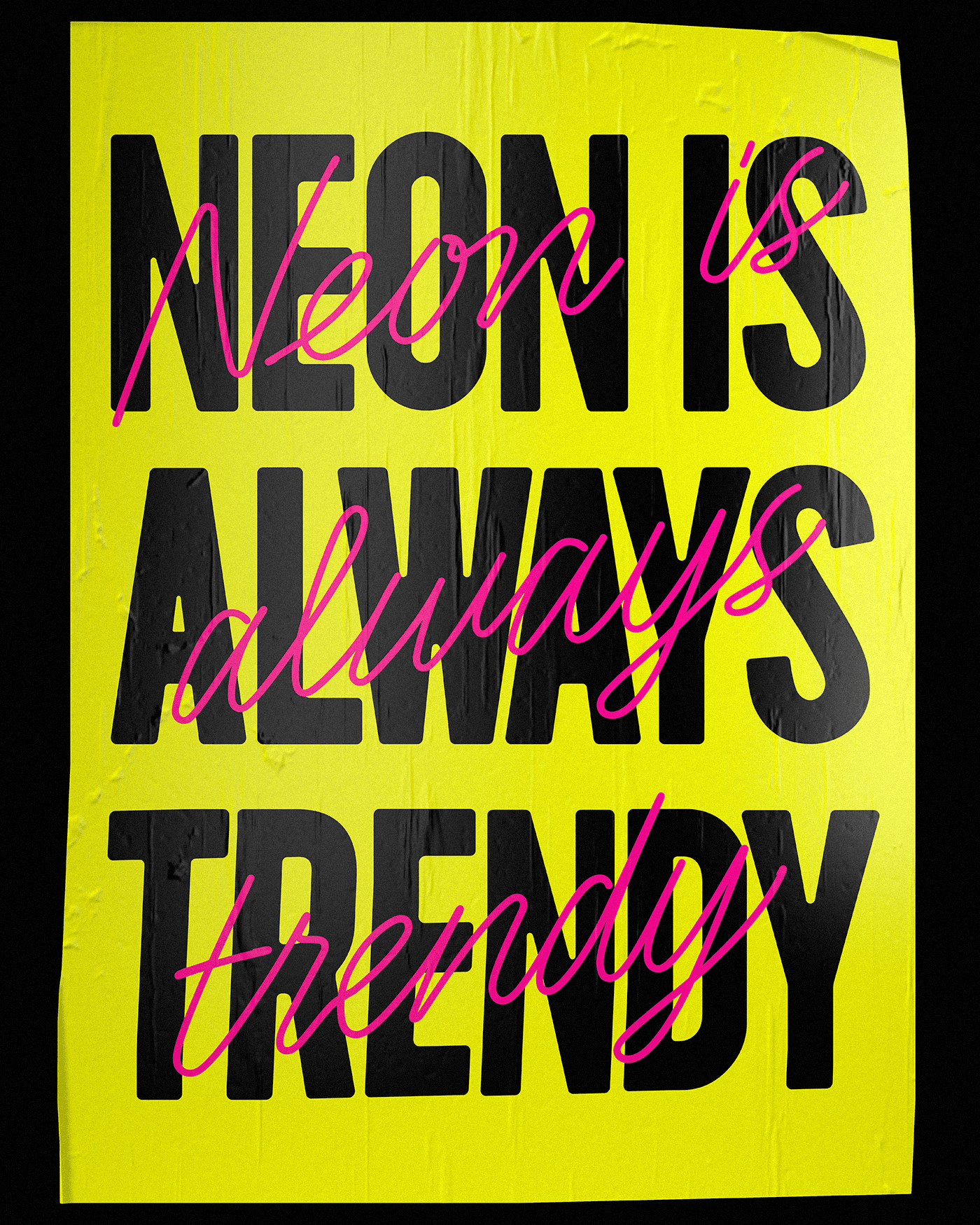 Neon is Always Trendy - Marc Urtasun